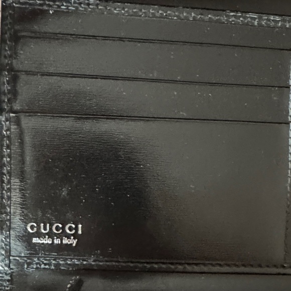 Gucci Black Monogram Wallet - Picture 4 of 10